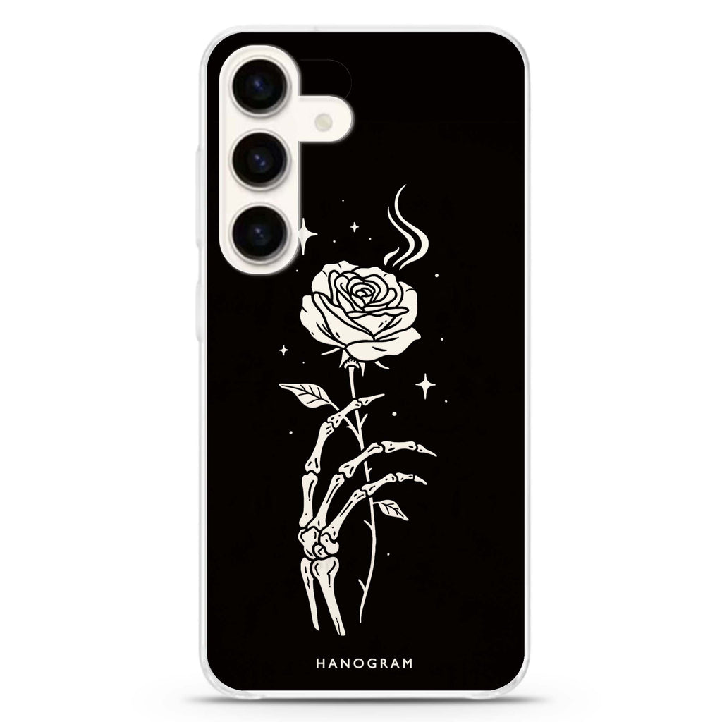 A Rose Beyond Time Samsung Galaxy 水晶透明保護殼