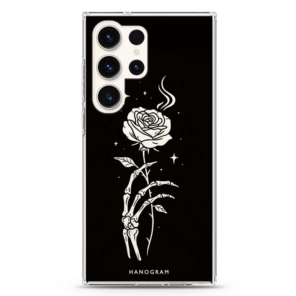 A Rose Beyond Time Samsung Galaxy 水晶透明保護殼