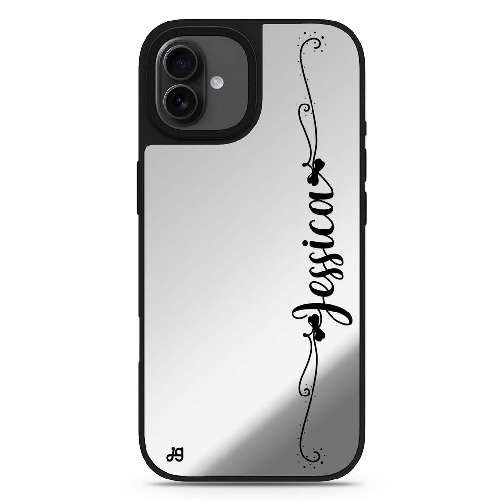 Custom 款式1 iPhone 17 個人化名字鏡面手機殼 主圖設計