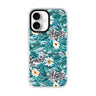 Tiger & Floral iPhone 17 水晶透明保護殼正面展示