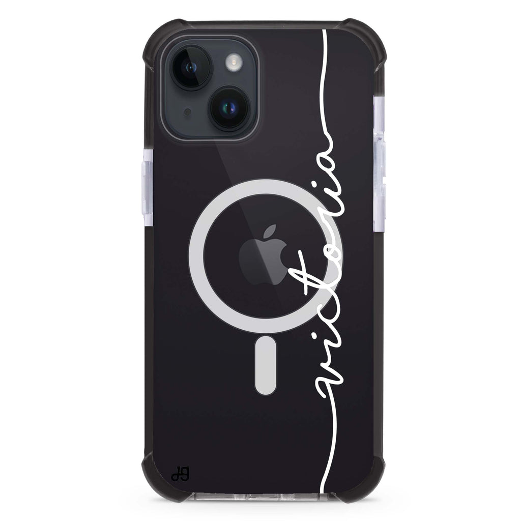 Vertical Handwritten II iPhone 15 Plus Magsafe 兼容超強防摔保護殼