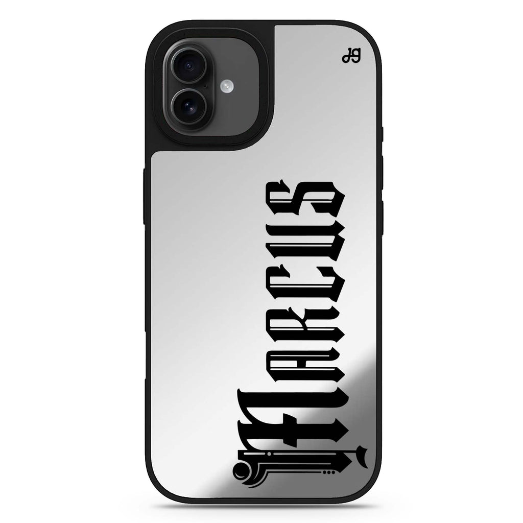Custom 款式5 iPhone 17 個人化名字鏡面手機殼 主圖設計