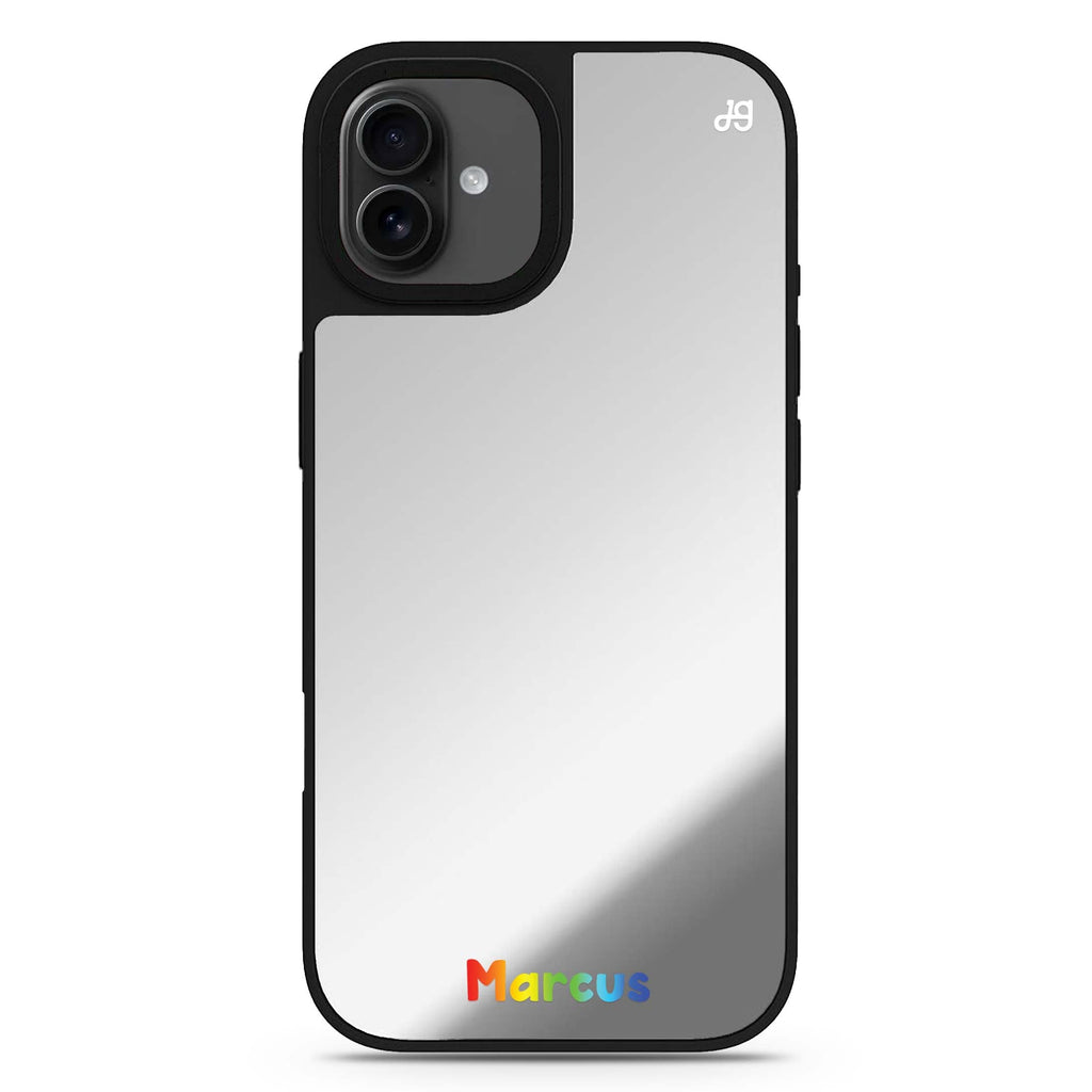 Custom 款式6 iPhone 17 個人化名字鏡面手機殼 主圖設計