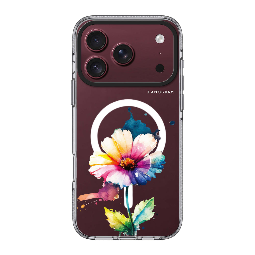 A Beautiful Flower 水晶透明保護殼