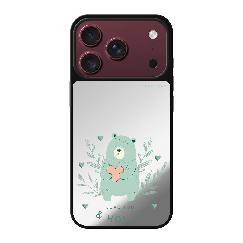 Honey Bear 鏡面手機殼