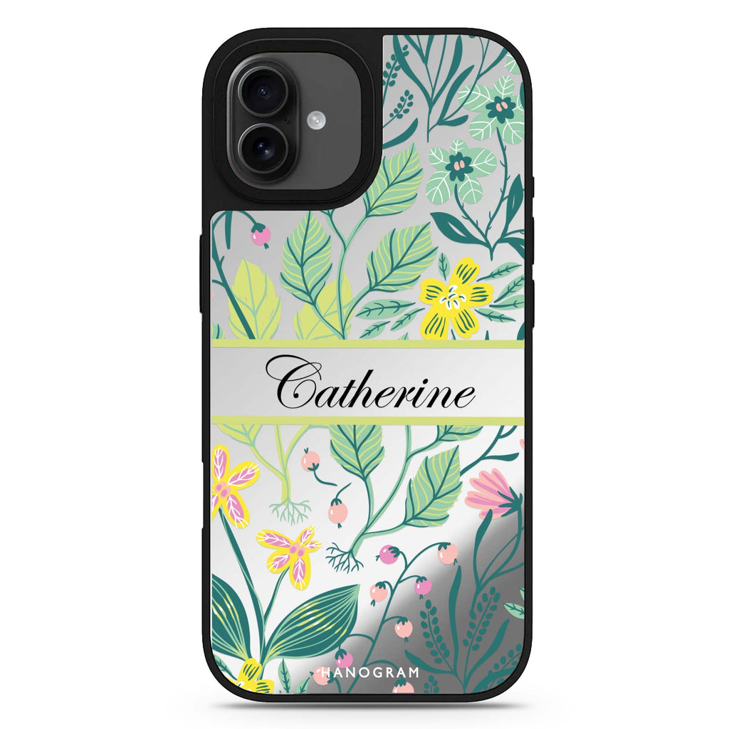 Fleur Fusion iPhone 17 花卉鏡面手機殼 主圖設計