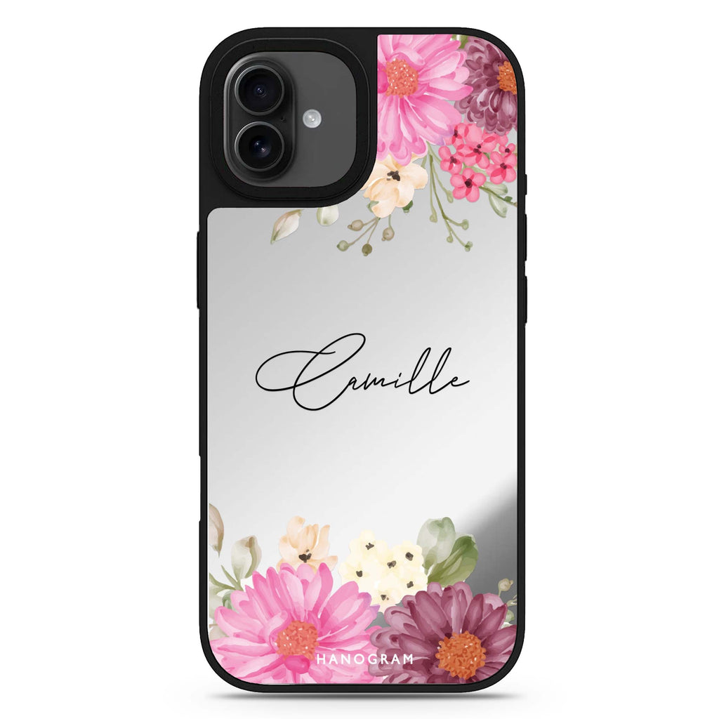 Blooms Bounty iPhone 17 花卉鏡面手機殼 主圖設計