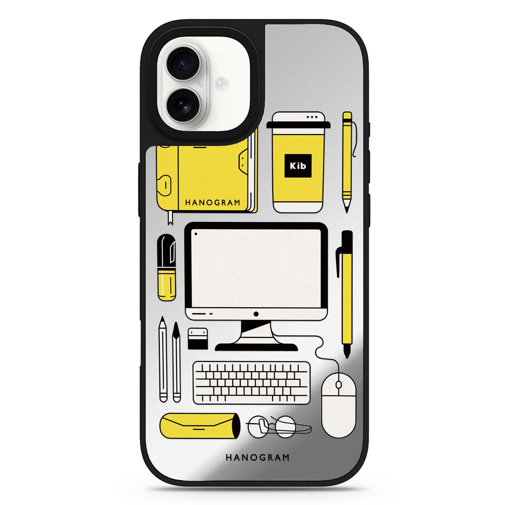 The Yellow Desk Club 鏡面手機殼