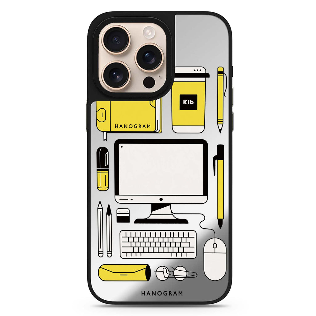 The Yellow Desk Club 鏡面手機殼