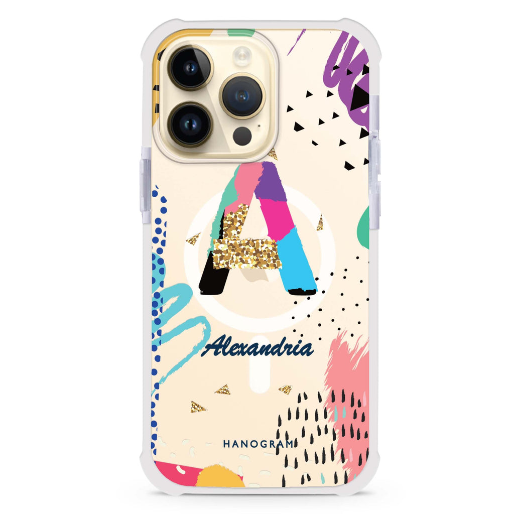 Artistic Monogram IV iPhone Magsafe 兼容超強防摔保護殼