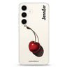Ruby Rhapsody Samsung Galaxy S26/S25/S24 可加名字水晶透明保護殼正面展示