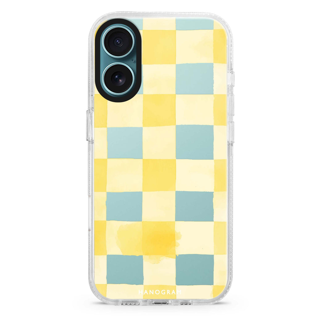 Lemon Checks 水晶透明保護殼