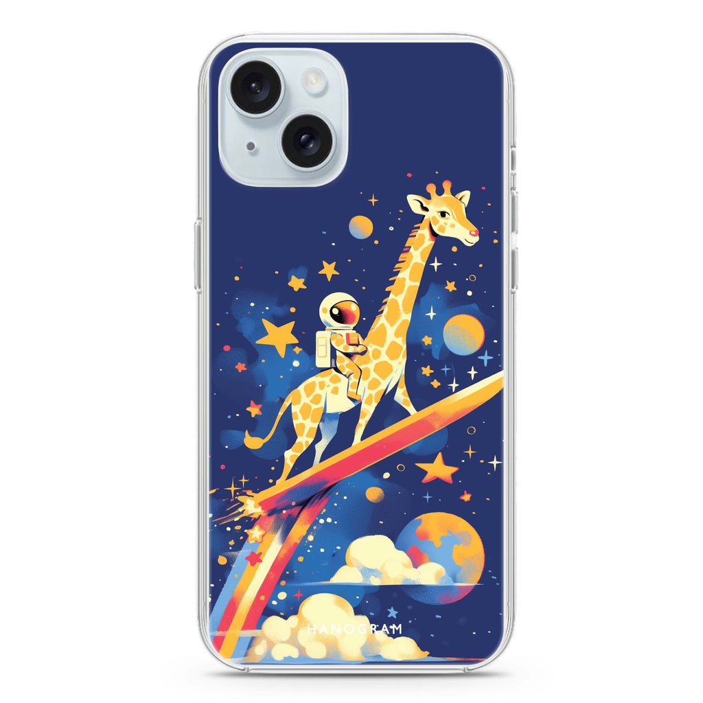 Galactic Ride iPhone 15 水晶透明保護殼