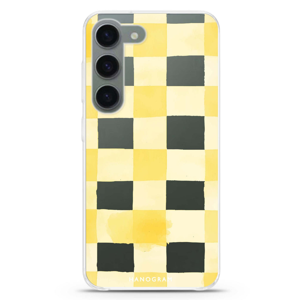 Lemon Checks Samsung Galaxy 水晶透明保護殼