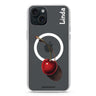 Ruby Rhapsody iPhone 15 Plus Magsafe 兼容水晶透明保護殼