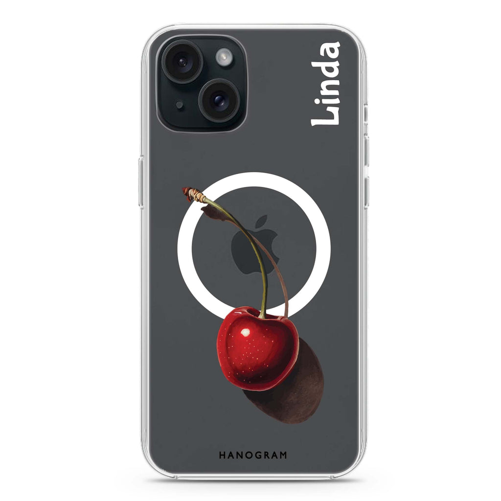 Ruby Rhapsody iPhone 15 Plus Magsafe 兼容水晶透明保護殼