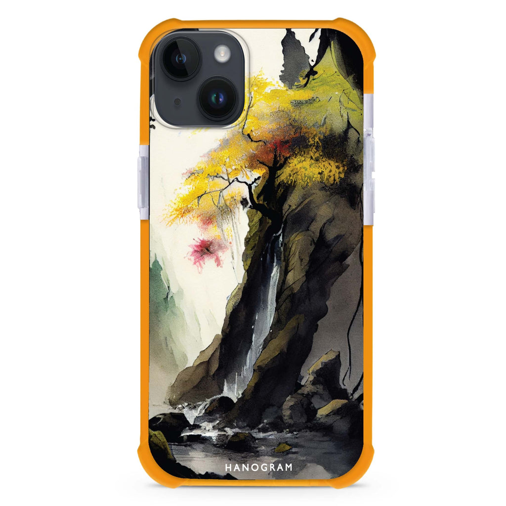 Japanese painting iPhone 15 Plus Magsafe 兼容超強防摔保護殼