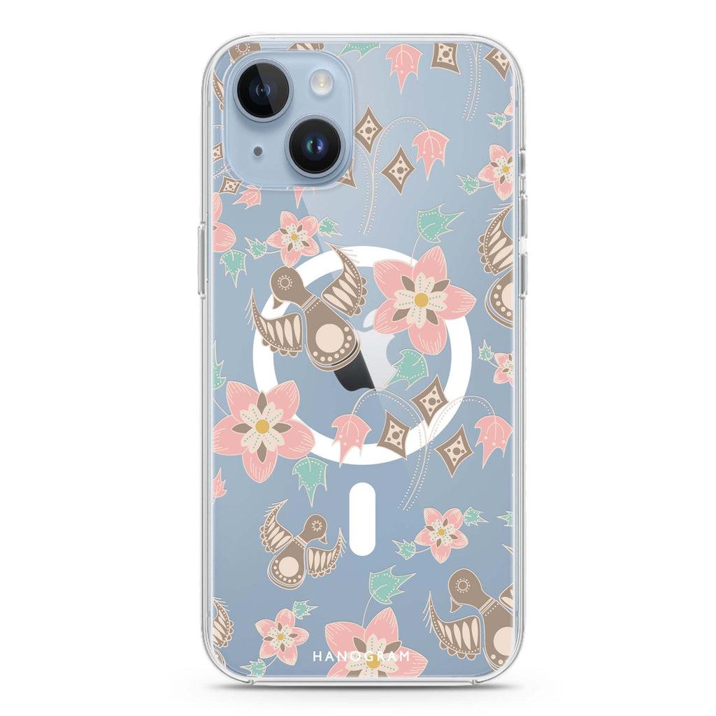 Tweet Treats iPhone 14 Plus Magsafe 兼容水晶透明保護殼
