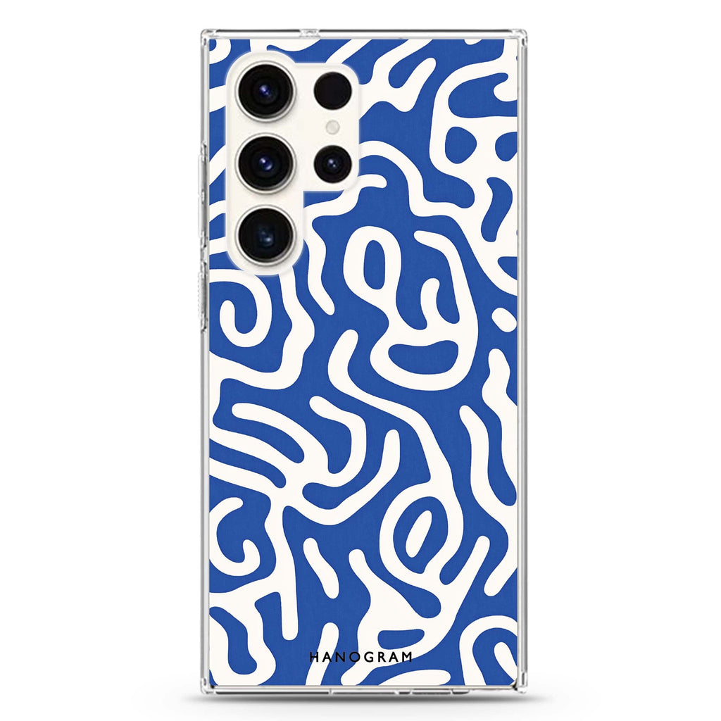 Coastal Curves Samsung Galaxy Ultra 透明保護殼，適用 S26/S25/S24/S23 Ultra，圖1