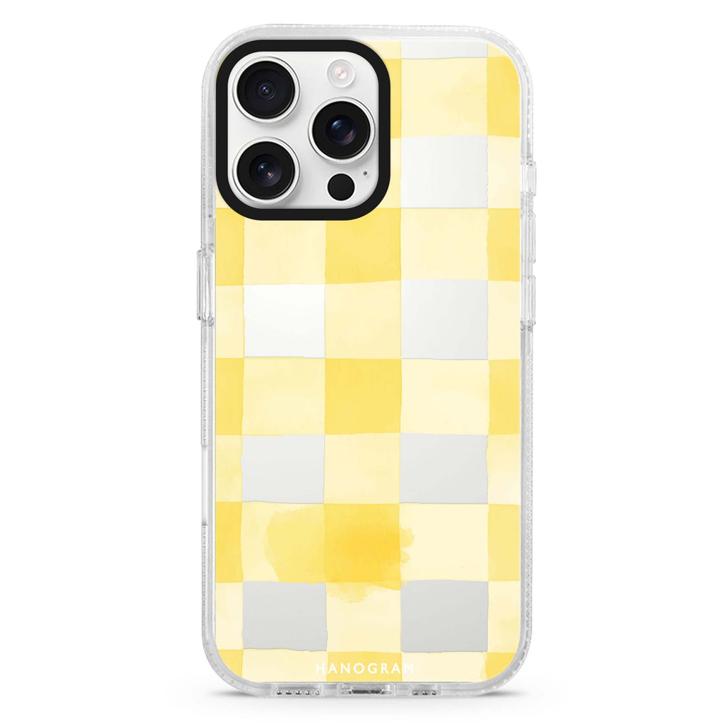 Lemon Checks 水晶透明保護殼