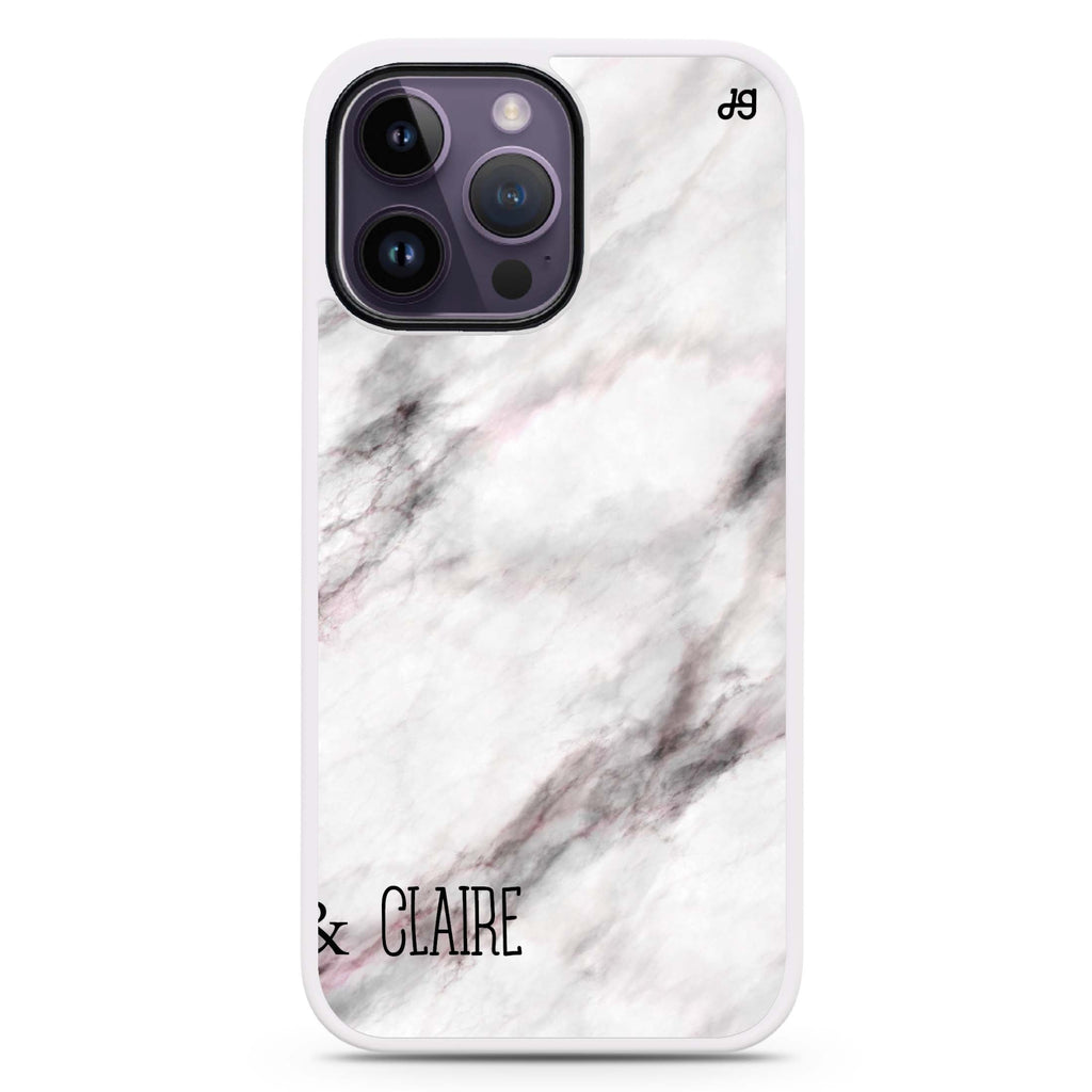 White Marble 防衝擊保護殼