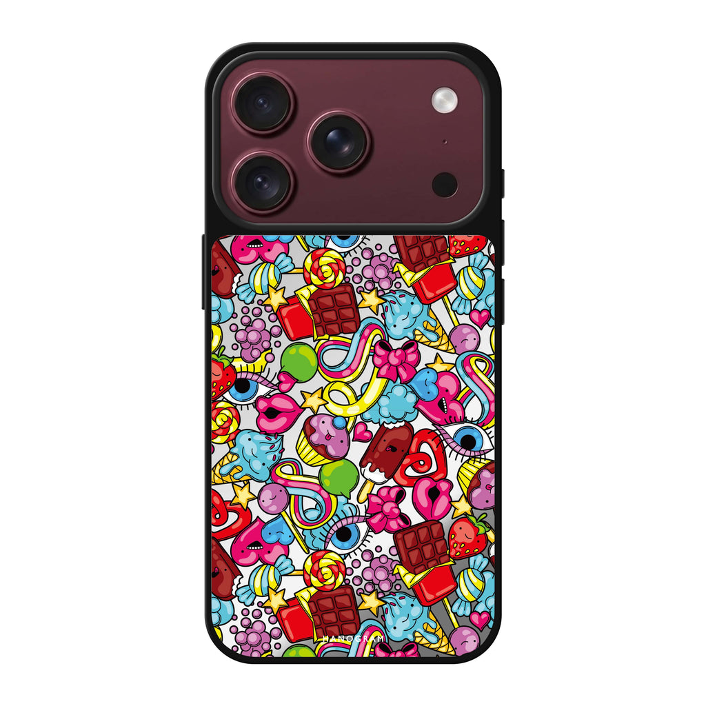 Doodle Delights 鏡面手機殼