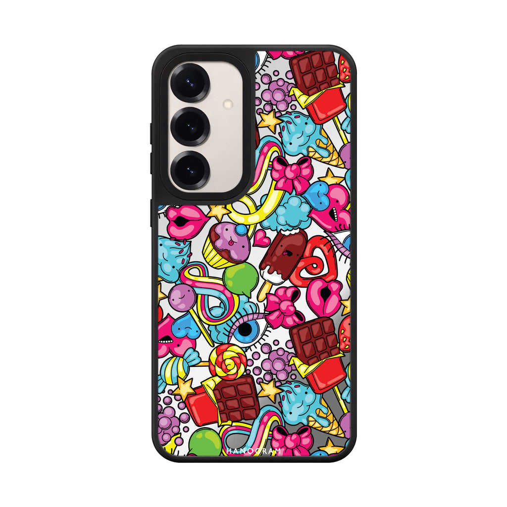 Doodle Delights 鏡面手機殼