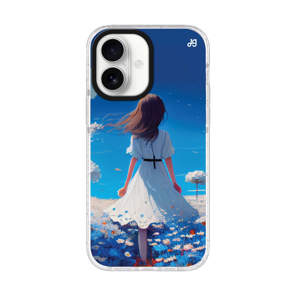 A Dream iPhone 17 水晶透明保護殼正面展示