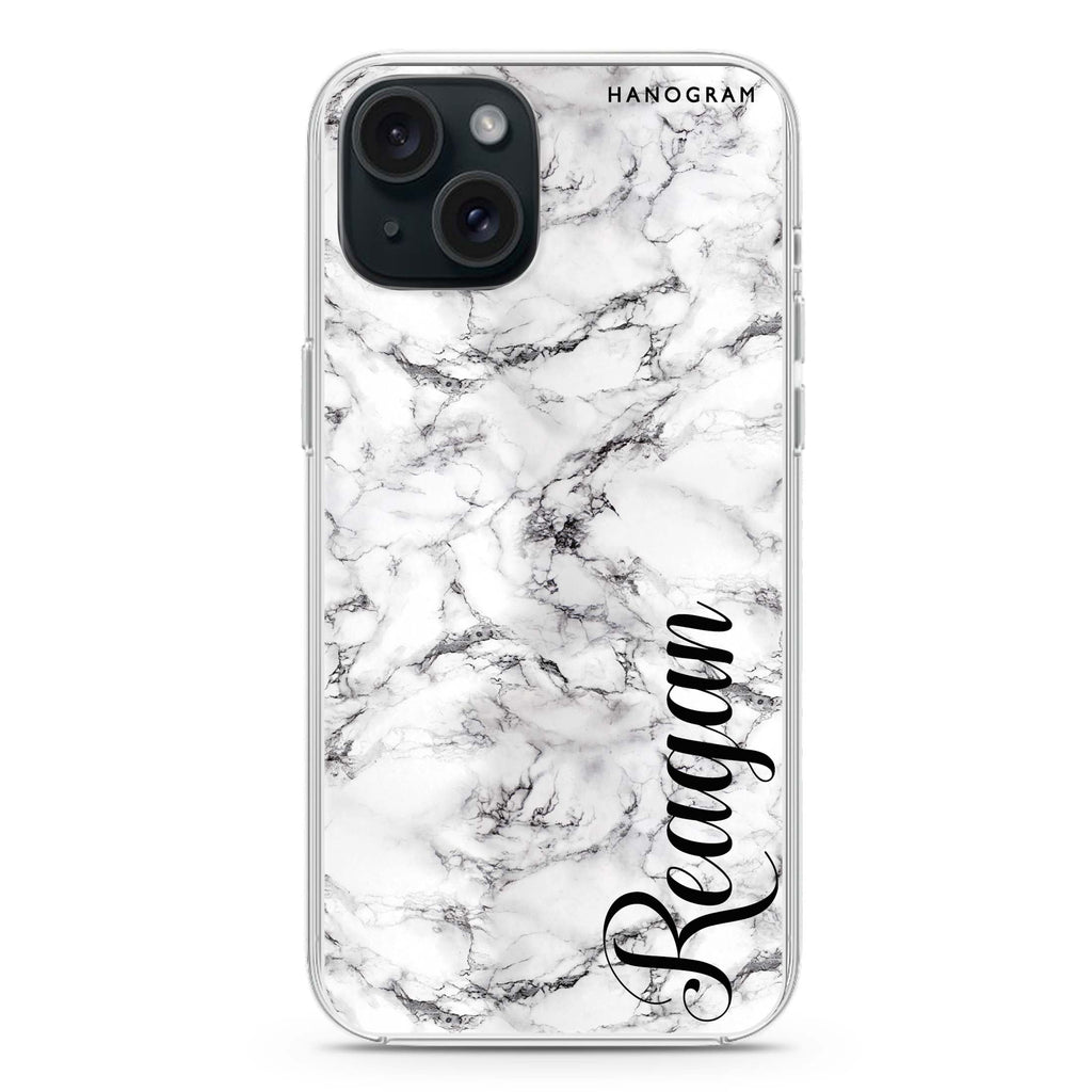 Grand Marble iPhone 15 Magsafe 兼容水晶透明保護殼