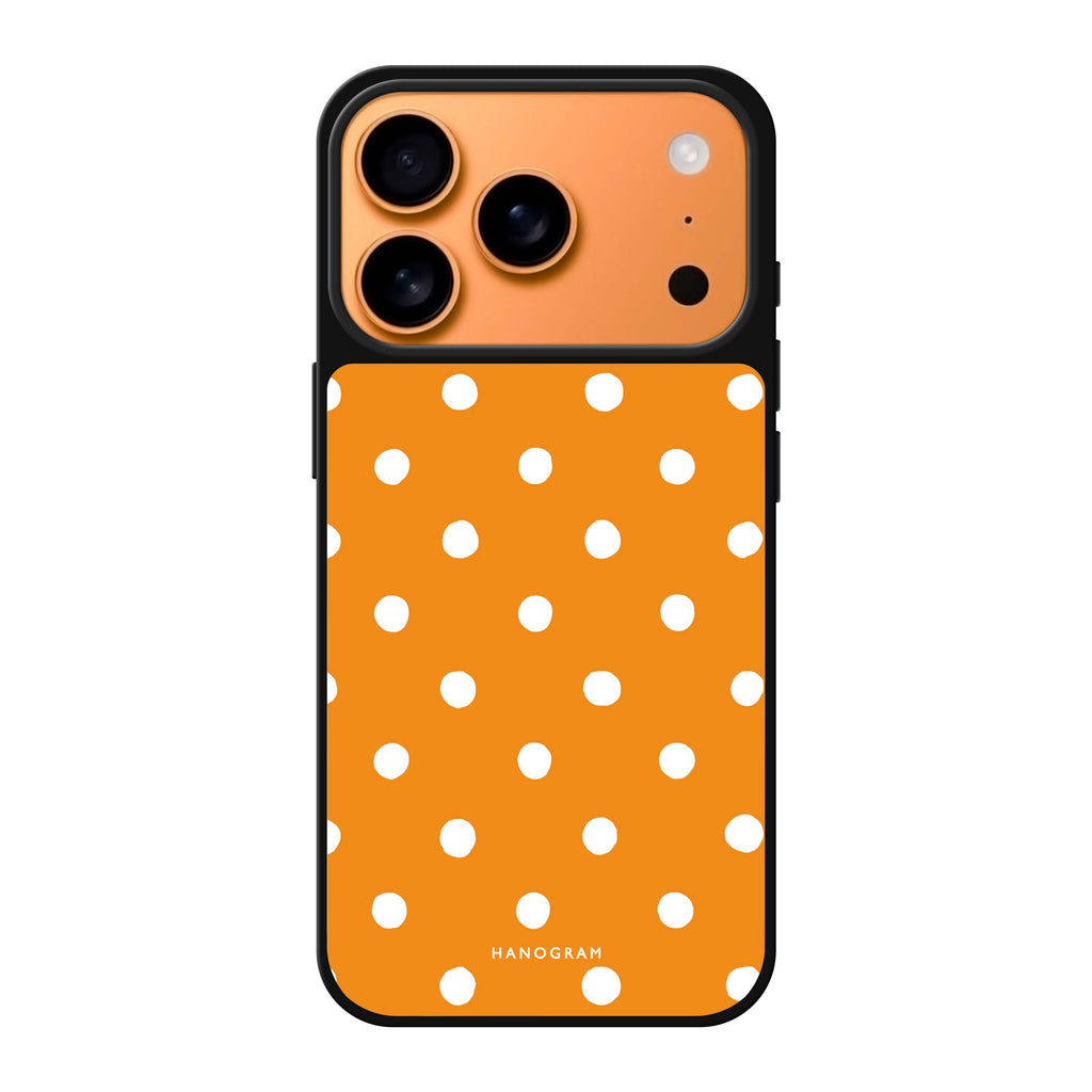 Orange Dots 橙色水果 iPhone 17 Pro Max 鏡面手機殼主圖