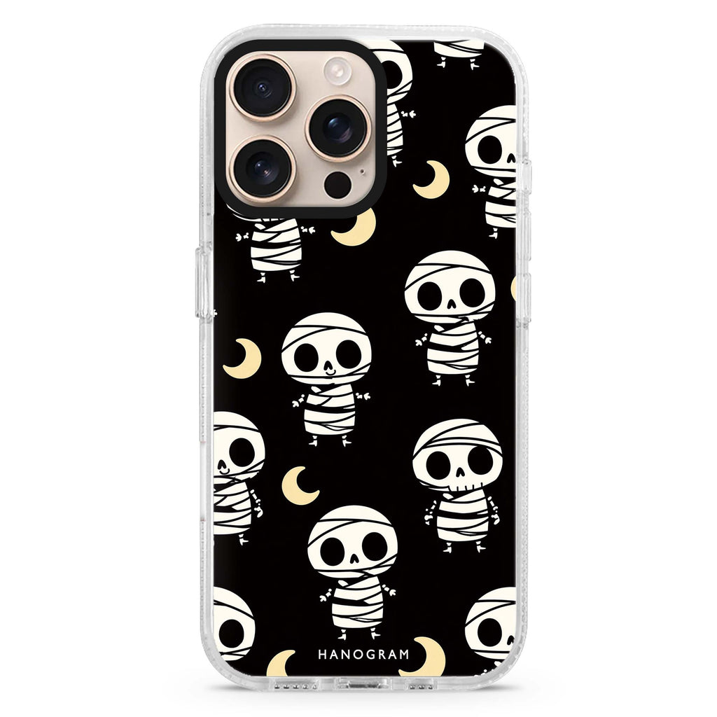 Mummy Moonwalk Noir Magsafe 兼容水晶透明保護殼