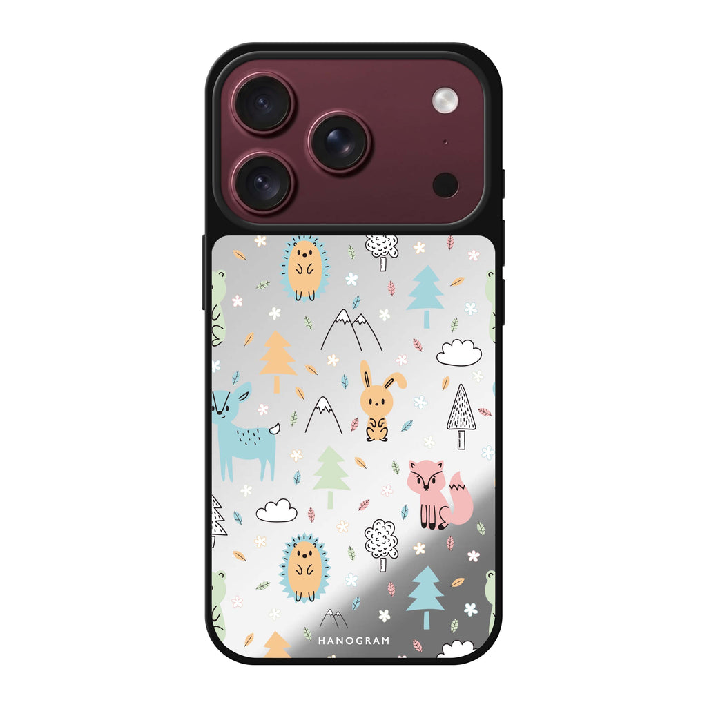 Whimsy Wildlife 鏡面手機殼