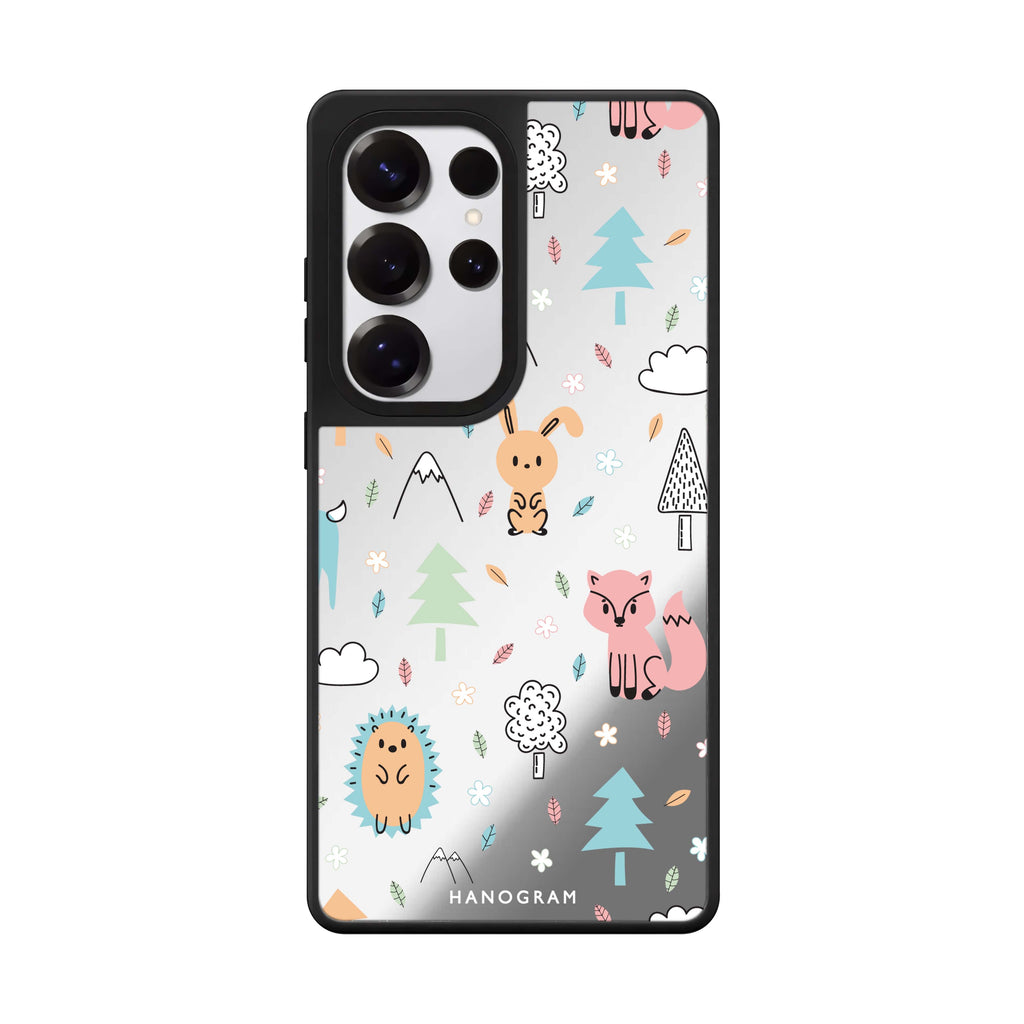 Whimsy Wildlife 鏡面手機殼