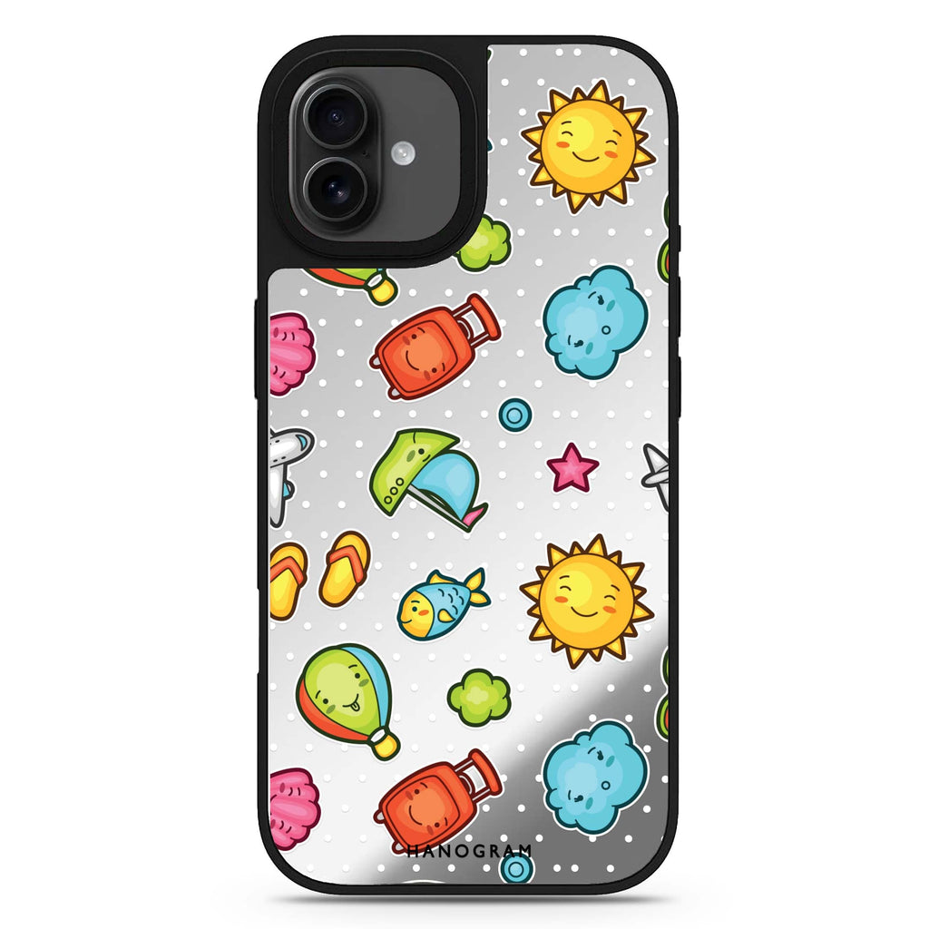 Animagic Adorables iPhone 17 鏡面手機殼 主圖設計