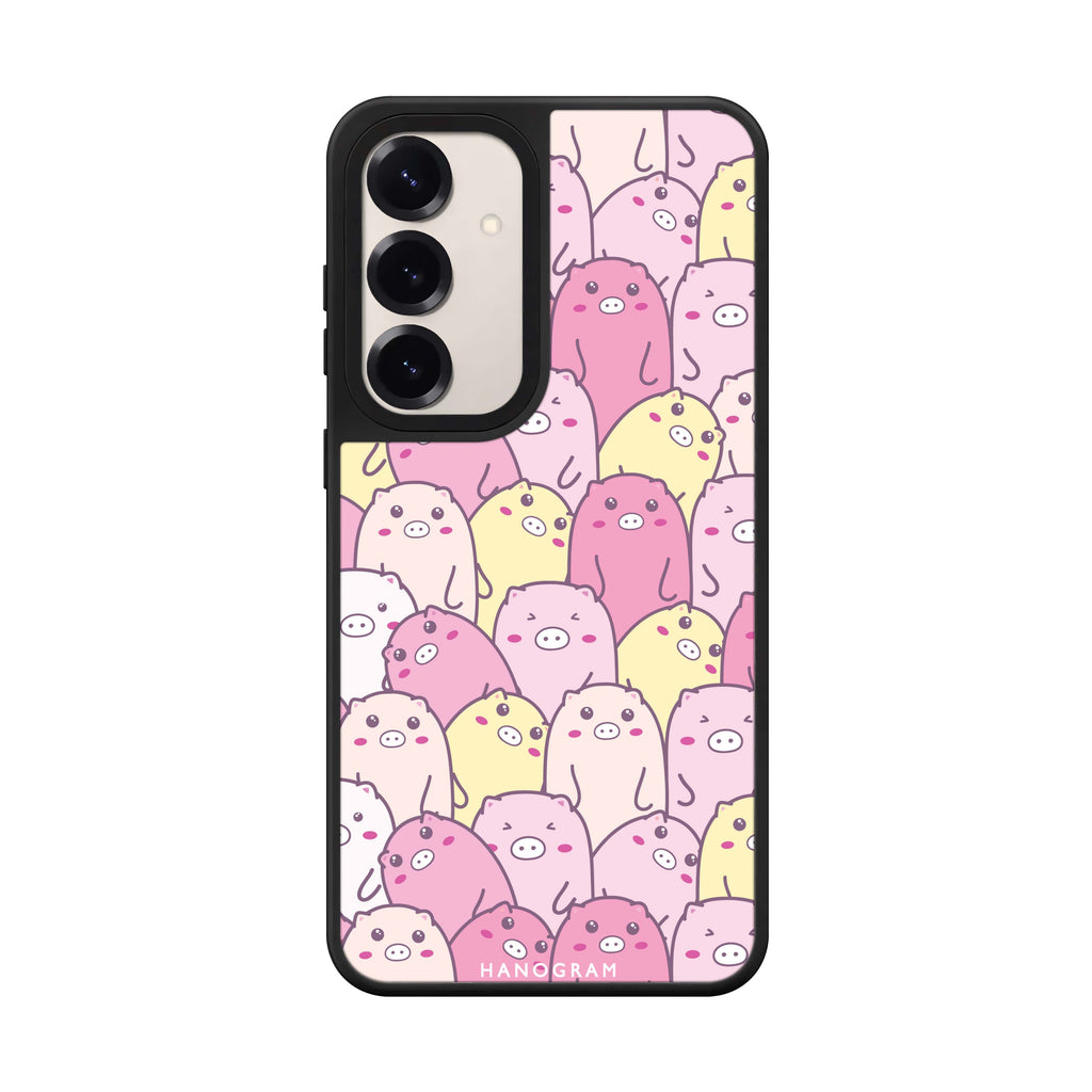 Piggy Pals 鏡面手機殼