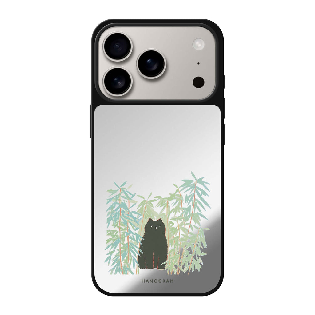 Bamboo Whiskers 貓咪樹木 iPhone 17 Pro Max 鏡面手機殼主圖