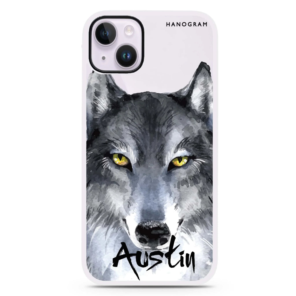 Snow Wolf iPhone 15 Plus 防衝擊保護殼