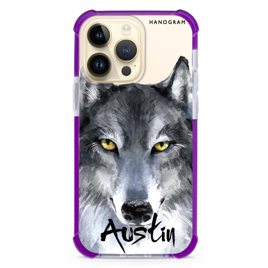 Snow Wolf iPhone Magsafe 兼容超強防摔保護殼