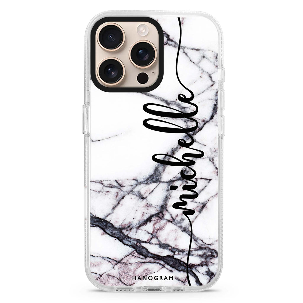 Marble Edition VI iPhone 16 Pro & 16 Pro Max Case - Personalized and Stylish Protection