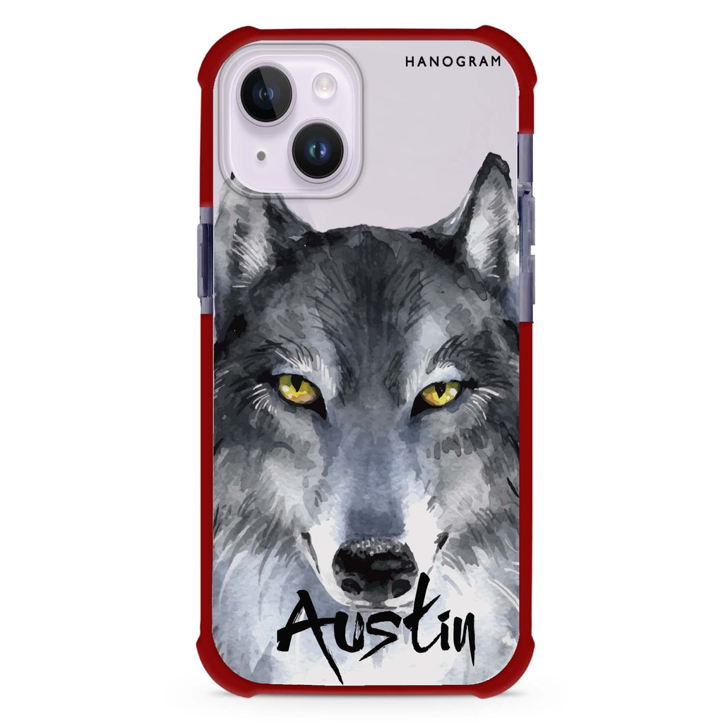 Snow Wolf iPhone 15 Plus Magsafe 兼容超強防摔保護殼