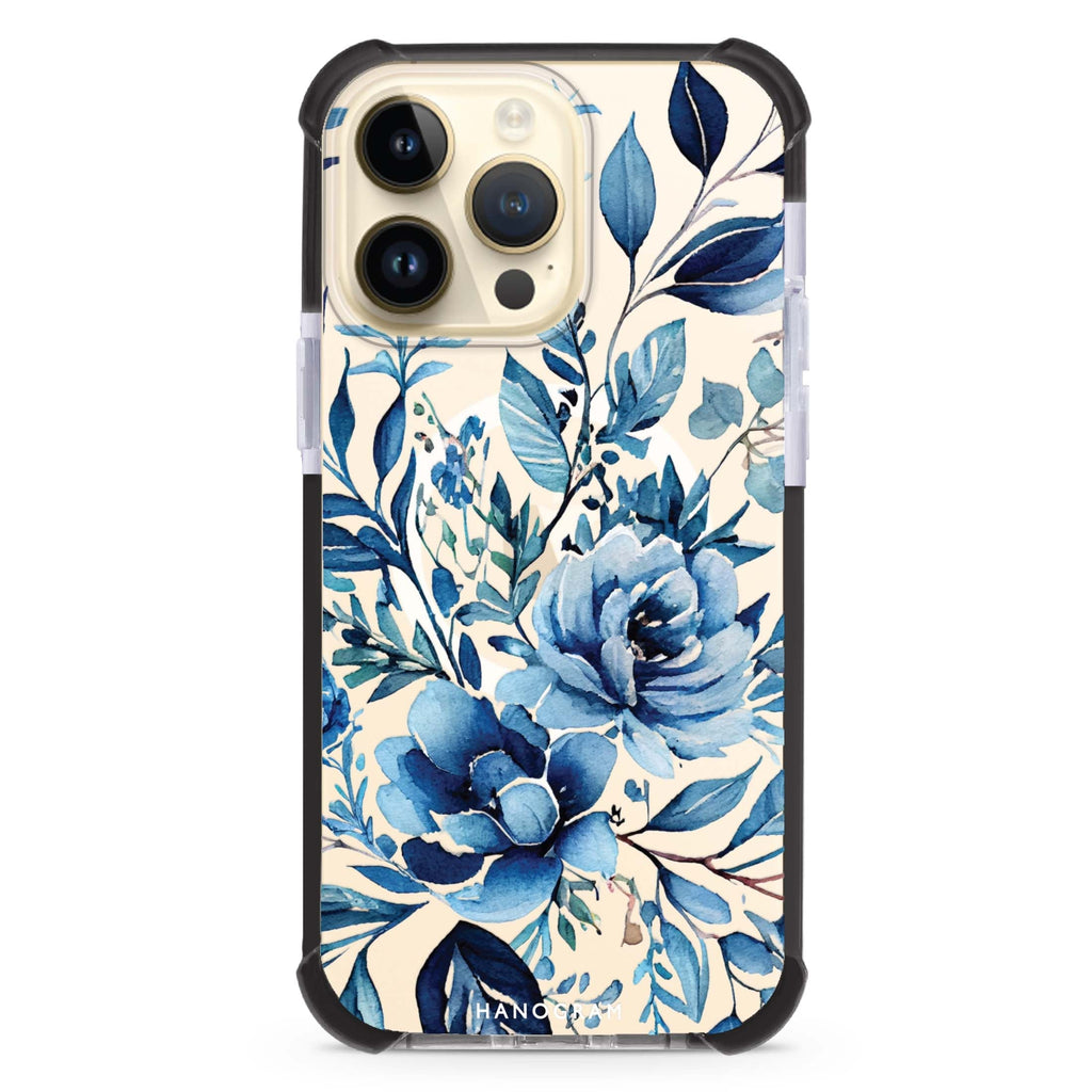 Floral iPhone Magsafe 兼容超強防摔保護殼
