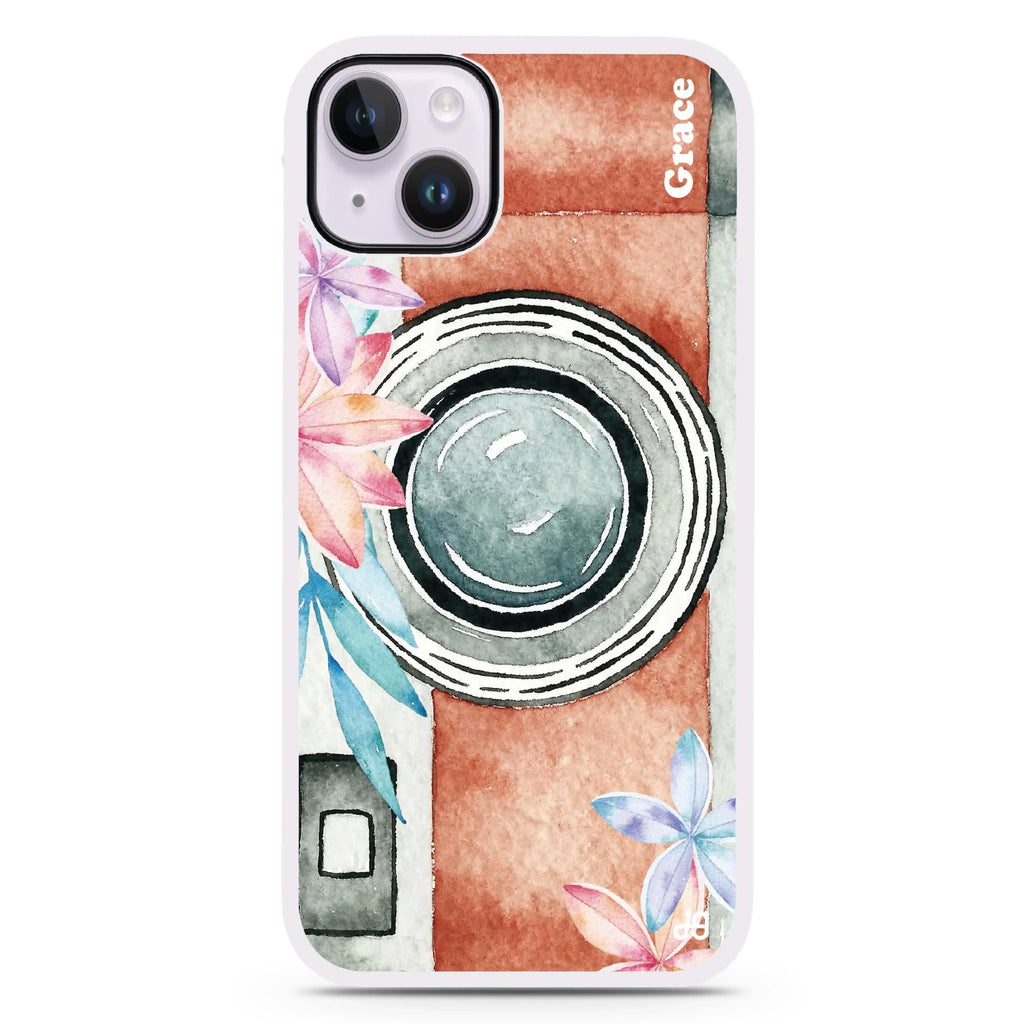 Watercolor Camera iPhone 15 Plus 防衝擊保護殼