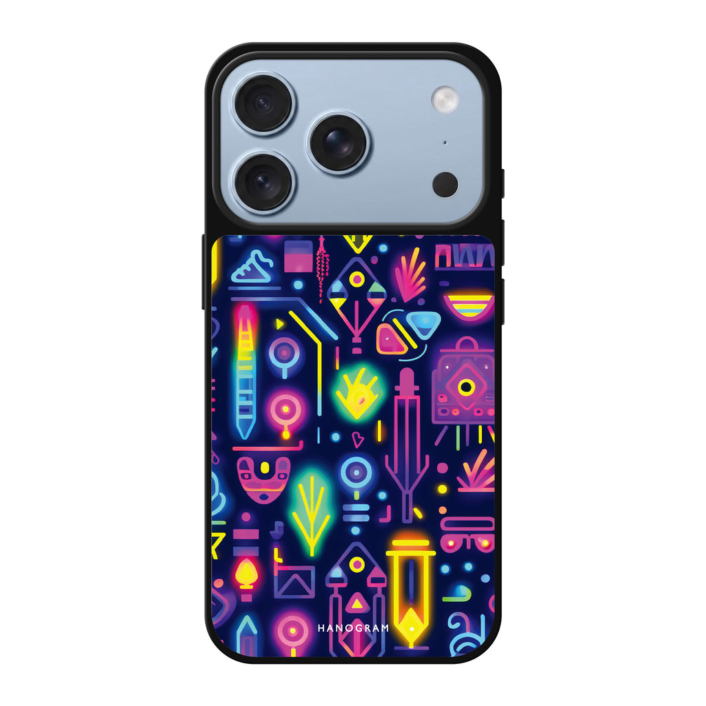 Neon Sparkle 鏡面手機殼