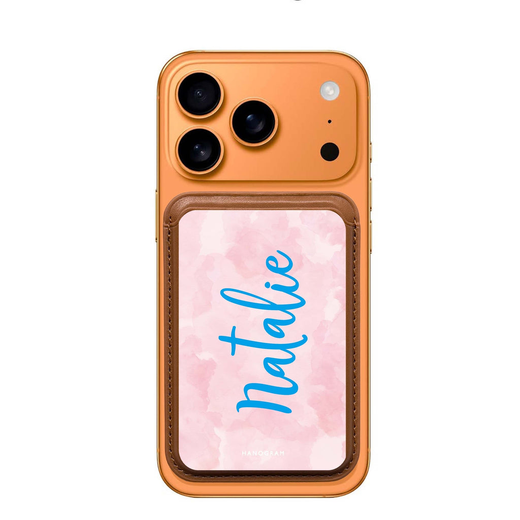 Pink Aqua Magsafe 卡套