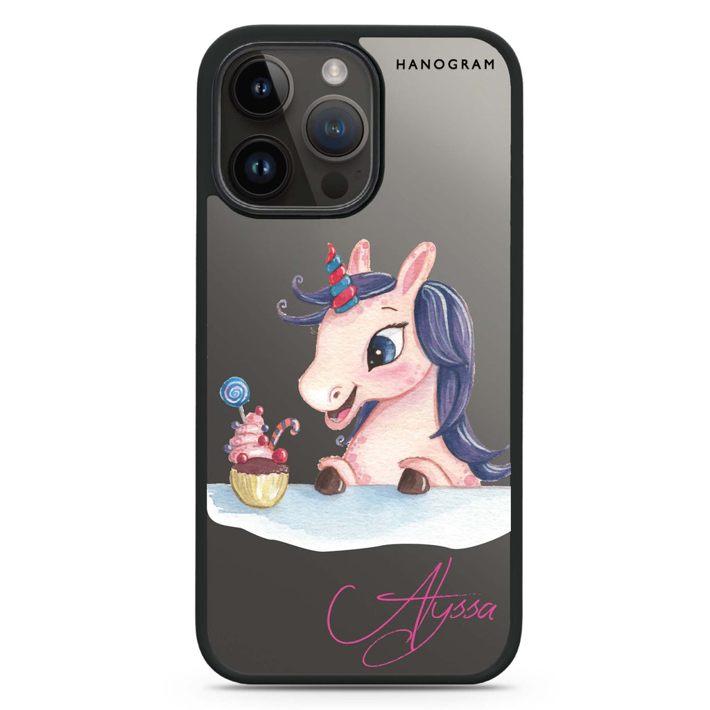 Rainbow Unicorn And Cupcake 防衝擊保護殼