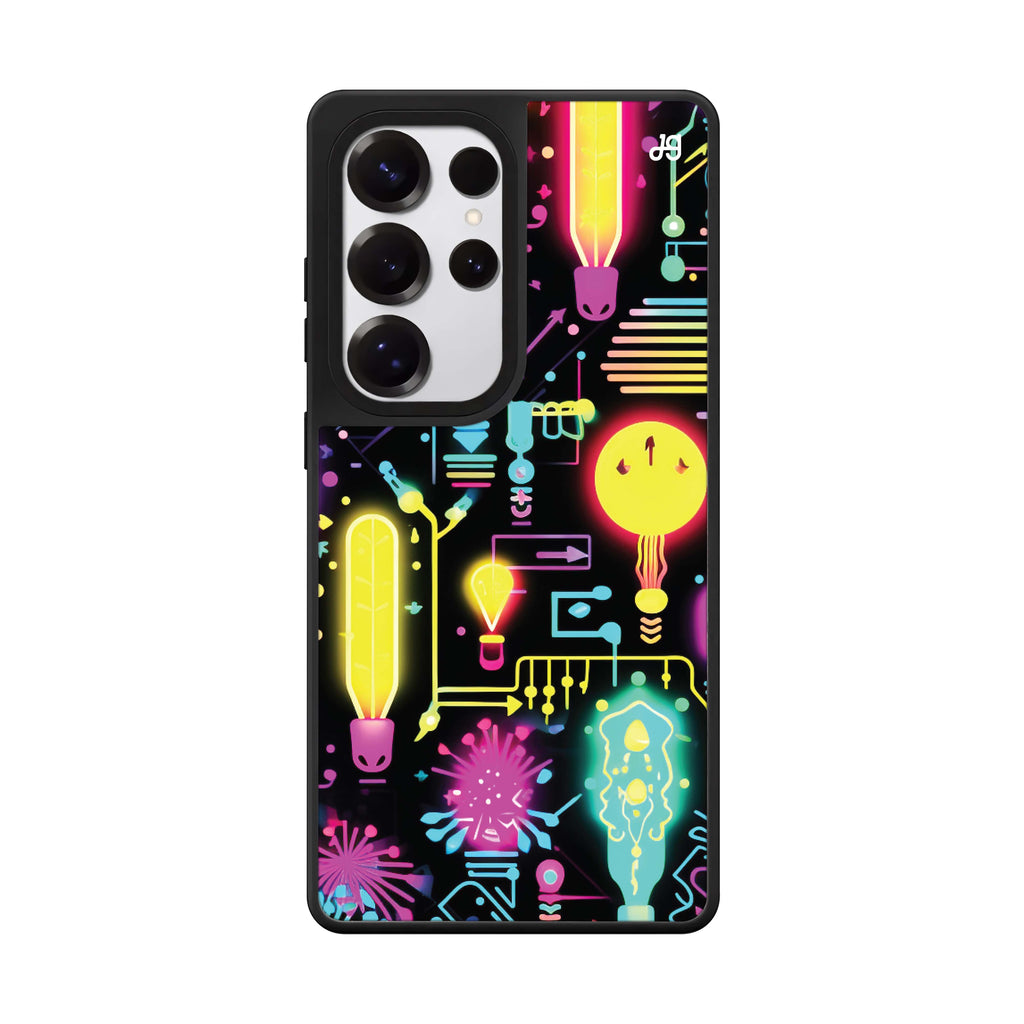 Neon Cascade 鏡面手機殼