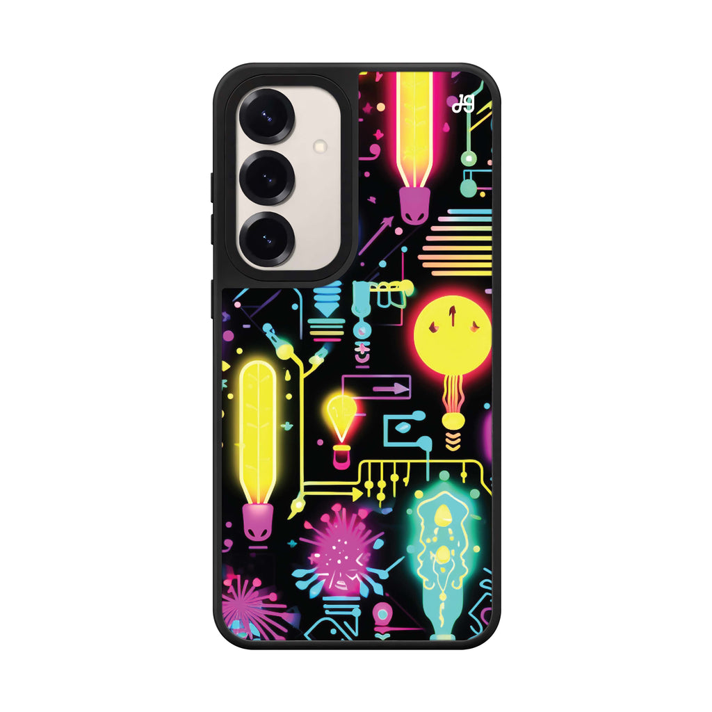 Neon Cascade 鏡面手機殼
