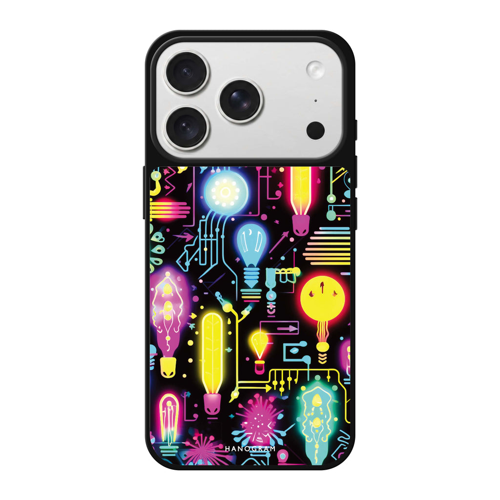 Neon Cascade 鏡面手機殼