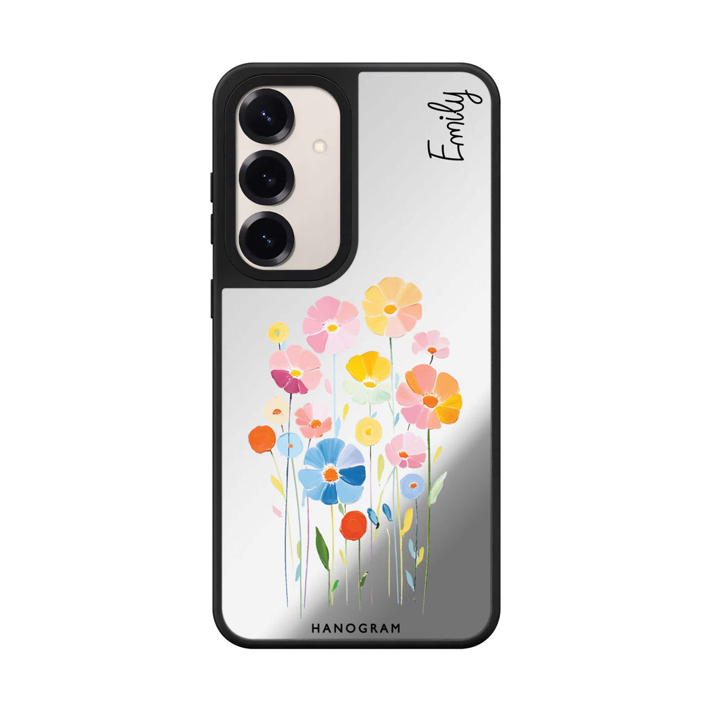 Floral Elegance 鏡面手機殼