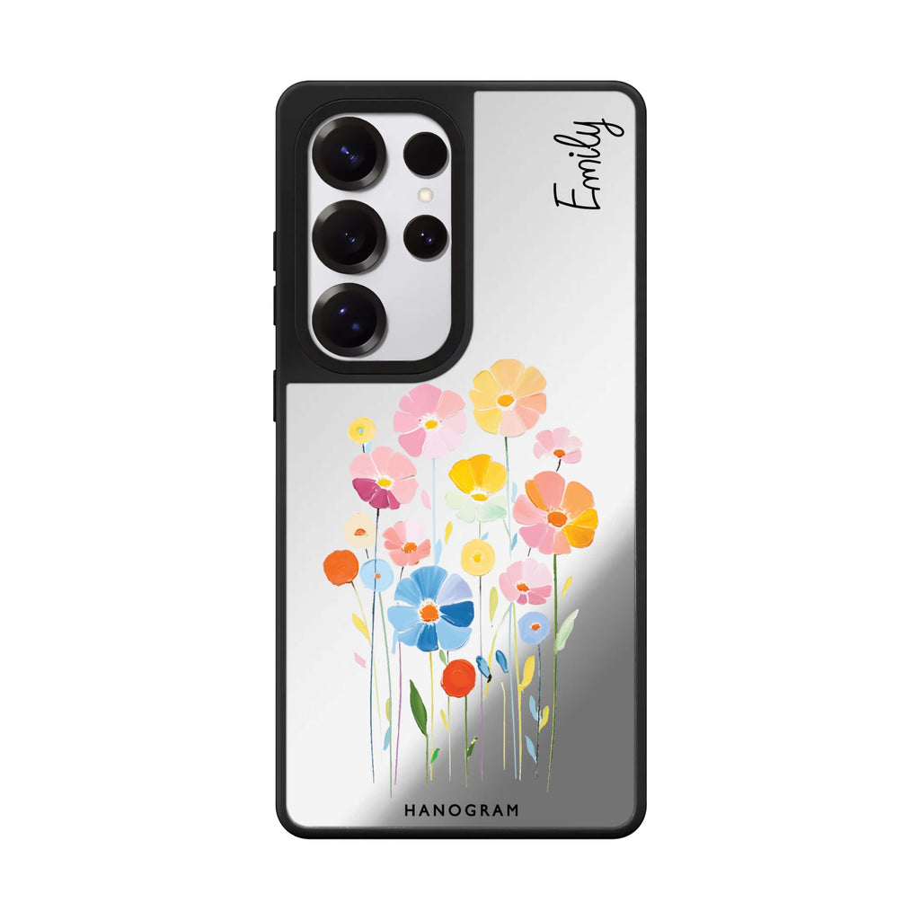 Floral Elegance 鏡面手機殼